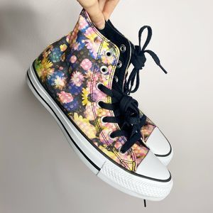 CONVERSE Chuck Taylor Floral Canvas Hi-Top Sneaker